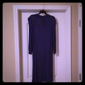 Dress with the back out.